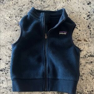 Patagonia Navy Fleece Vest